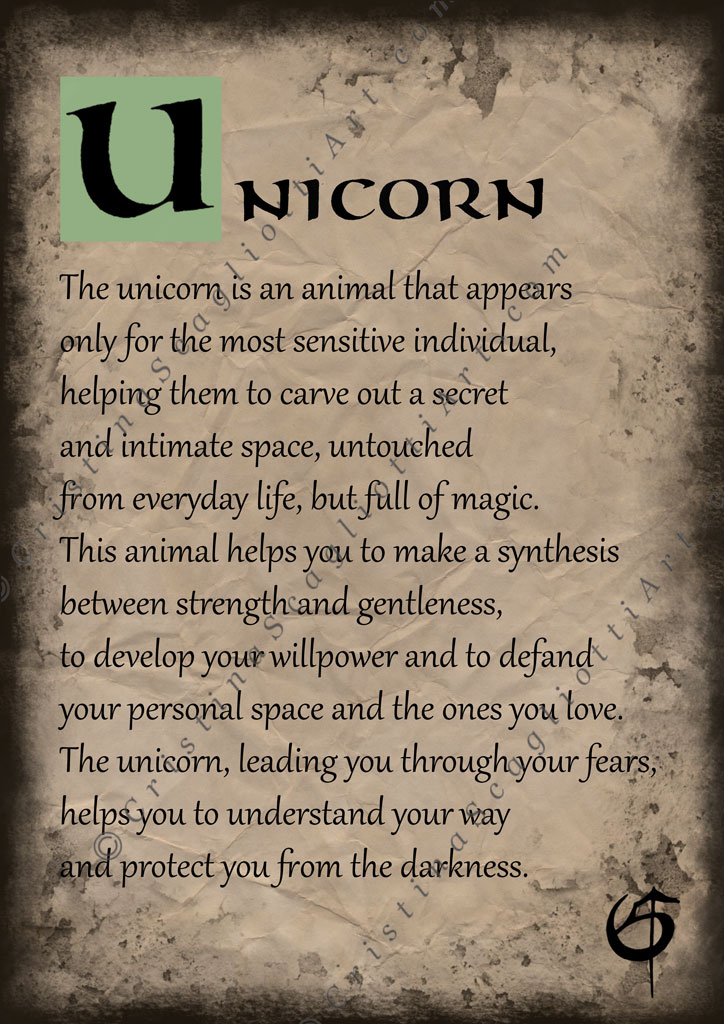 Unicorn Scroll