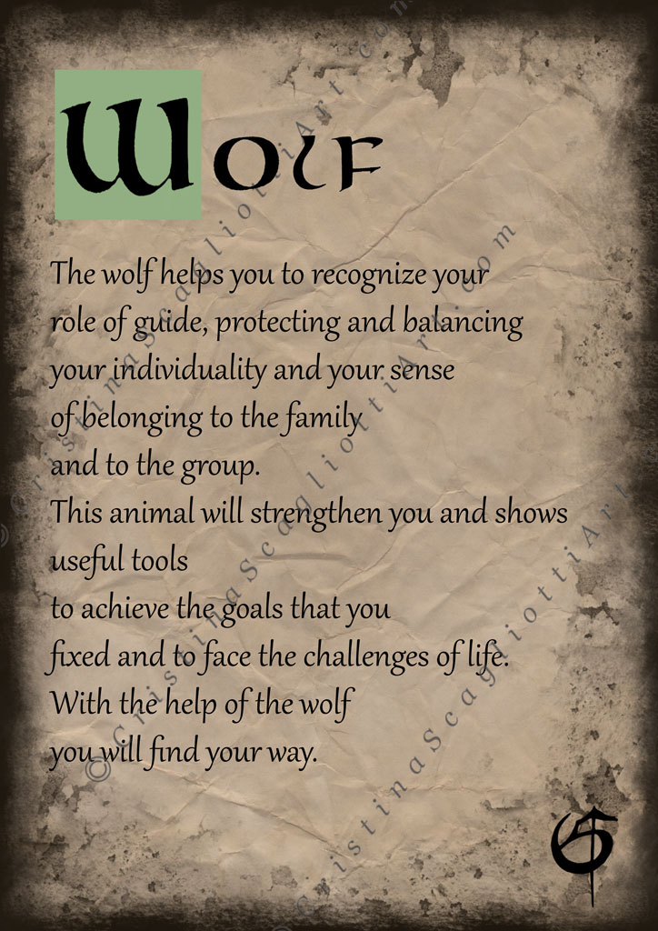 Wolf Scroll