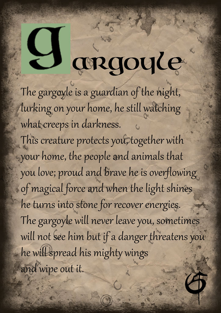 Gargoyle Scroll