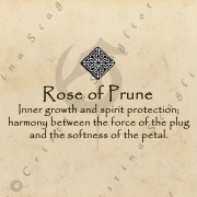 Rose of Plune Scroll
