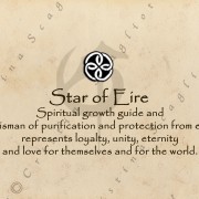 Star of Eire Scroll