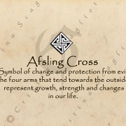 Afsling Cross Scroll