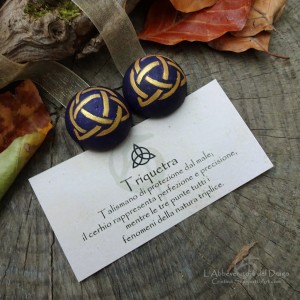 Magnets for Curtains with Triquetra