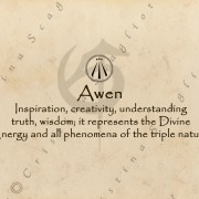 Awen Scroll